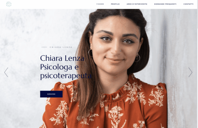 sito web psicologa chiara lenza